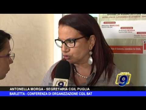 BARLETTA | Conferenza di organizzazione Cgil Bat