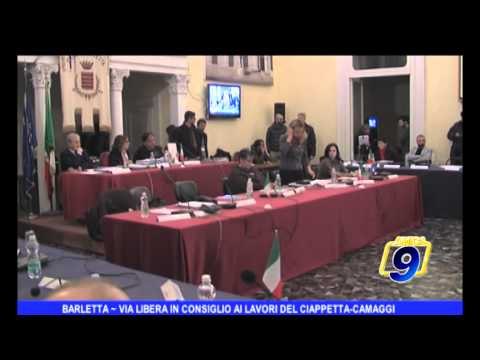 BARLETTA | Via libera in consiglio ai lavori del Ciappetta-Camaggi