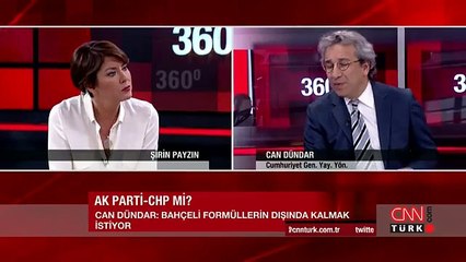 Can Dündar- Erdoğan AKP’nin başına da geçebilir