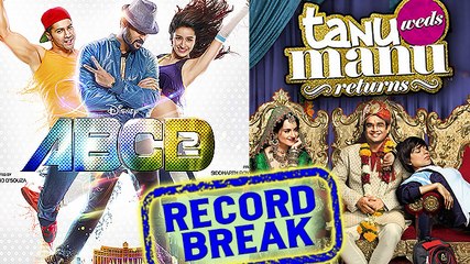 ABCD 2 Beats Tanu Weds Manu Returns
