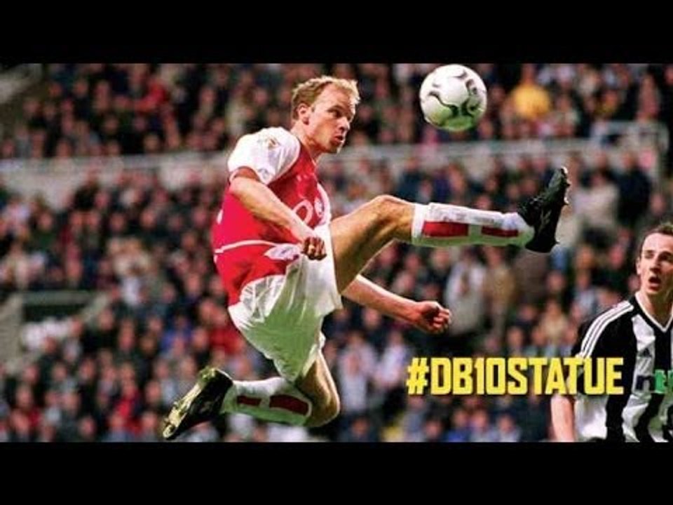 Arsenal: Dennis Bergkamp Statue unveiling - ArsenalFanTV.com
