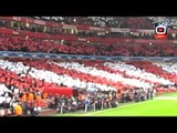 Arsenal  Fans Display Before Match v Bayern Munich. - GoonerCam