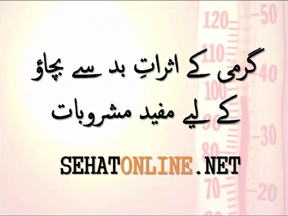 Incredible Drinks for Summer in Urdu