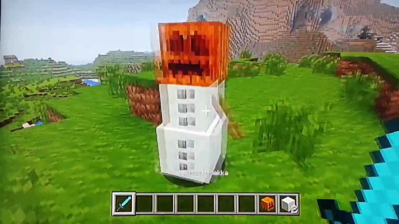 How to make wither boss, iron golem and snowman in minecraft