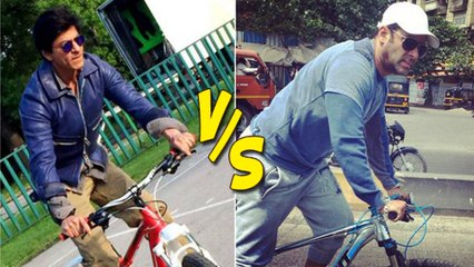 Shahrukh Khan Copies Salman? Cycles on Streets of Bulgaria | Dilwale