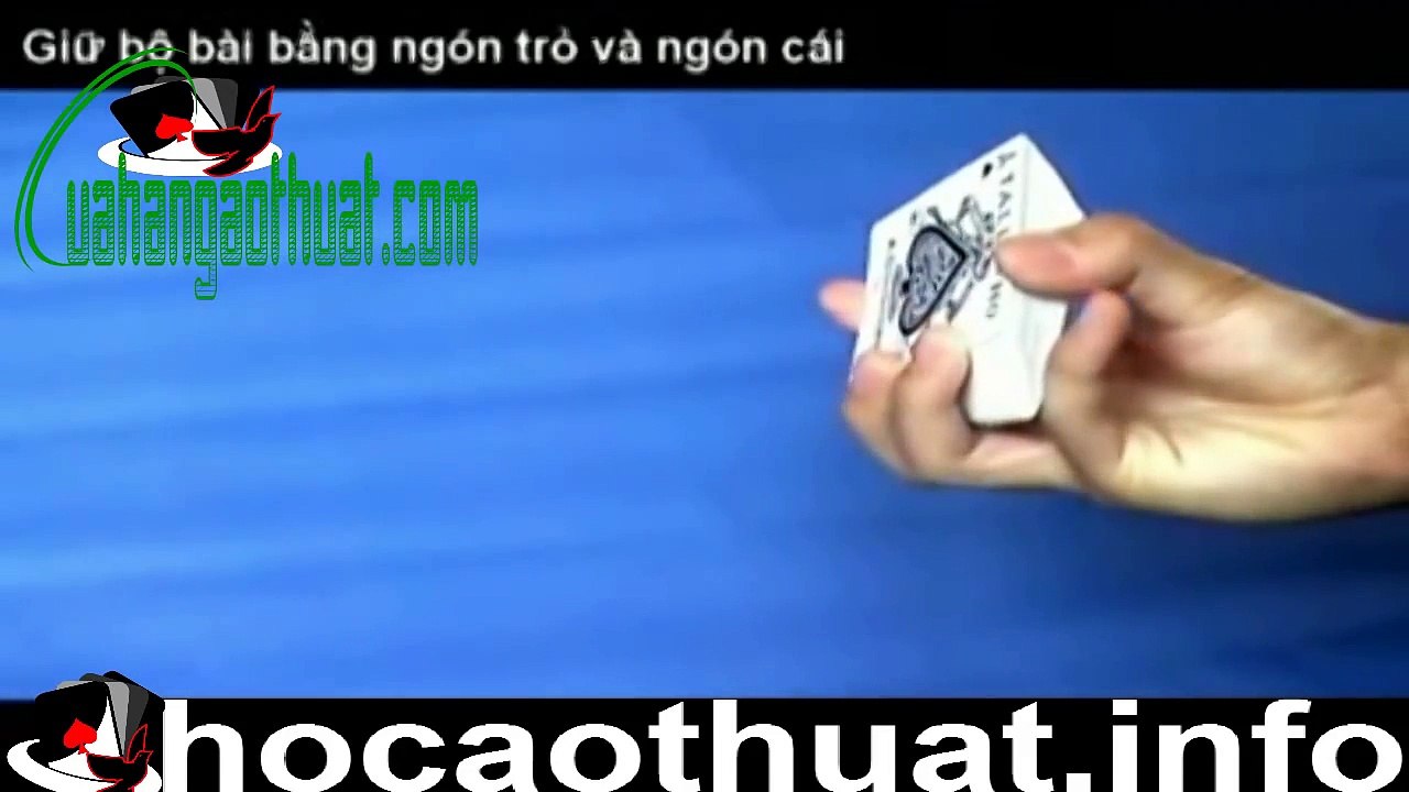 Hướng dẫn ảo thuật cùng j 4 bước fan bài và xòe bài cực đơn giản