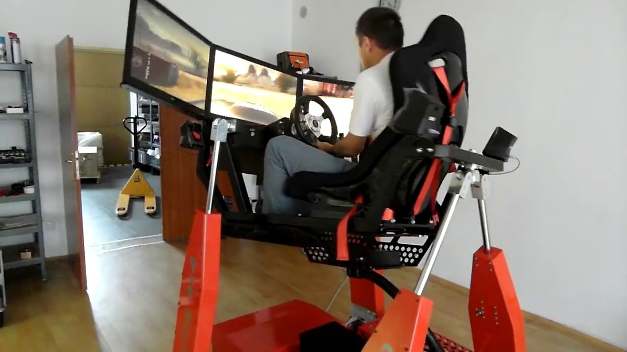 Le meilleur simulateur de course de voiture Jeu vidéo simulateur de