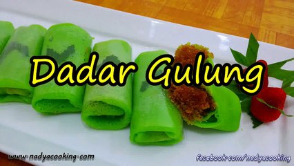 Resep Membuat Kue Dadar Gulung