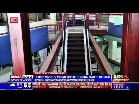 Blok G Tanah Abang Sepi, Pedagang Kembali ke Jalanan