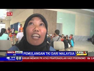 TKI di Malaysia Dipulangkan karena Masalah Administrasi