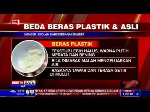 Ciri-ciri Beras Plastik