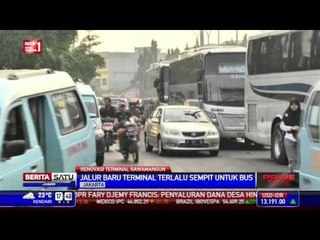 Bus Besar Tak Bisa Masuk Terminal Rawamangun