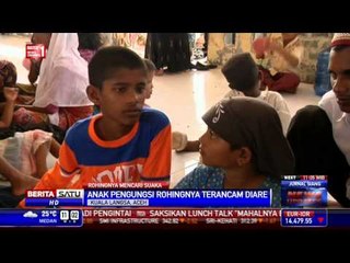 Anak Pengungsi Rohingya Butuh Makanan