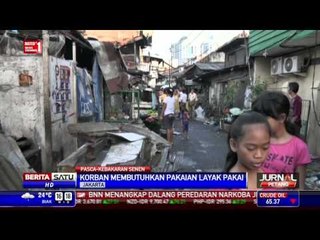 Korban Kebakaran Senen Butuh Pakaian Layak