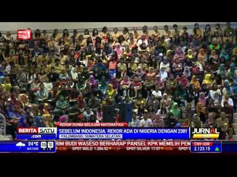 Rekor Dunia Belajar Matematika