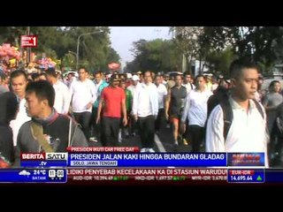 Jokowi Meriahkan Car Free Day di Solo