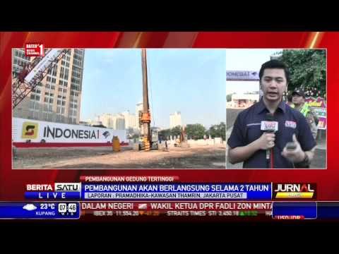 Jokowi Hadiri Peletakan Batu Gedung Indonesia Satu