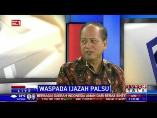 Lunch Talk: Waspada Ijazah Palsu #2