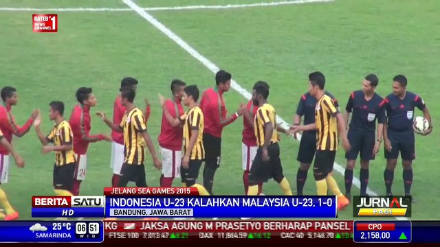 Timnas Indonesia U-23 Kalahkan Malaysia 1-0