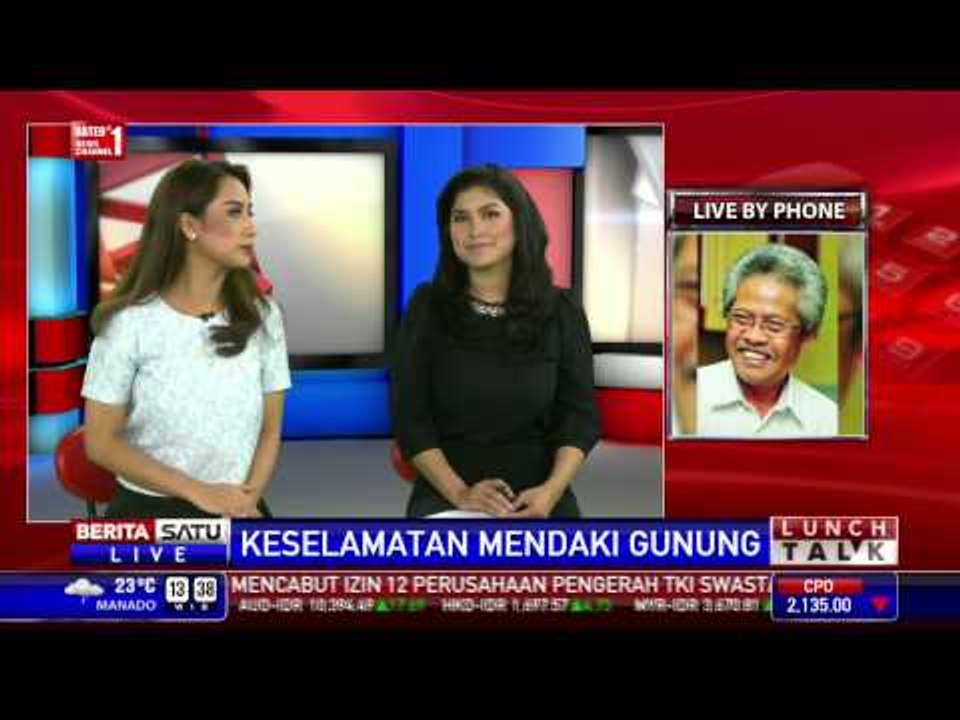 Lunch Talk: Keselamatan Mendaki Gunung # 3