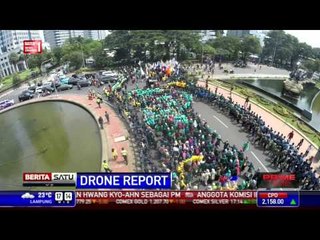 Pantauan Udara Aksi Peringatan 17 Tahun Reformasi