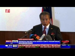 RI-Malaysia Sepakat Bangun Penampungan Pengungsi