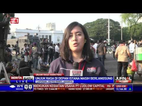 Demo Harkitnas Depan Istana Negara Ricuh