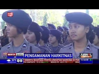 90 Polwan Dikerahkan untuk “Menyejukkan” Demonstran Harkitnas