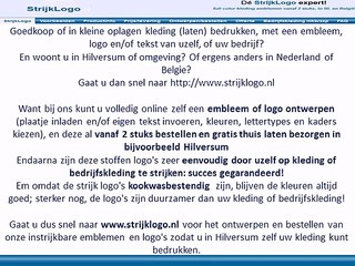 Kleding bedrukken Hilversum