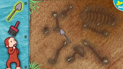 Curious George Find The Dinosaur- Cartoon Games For Kids