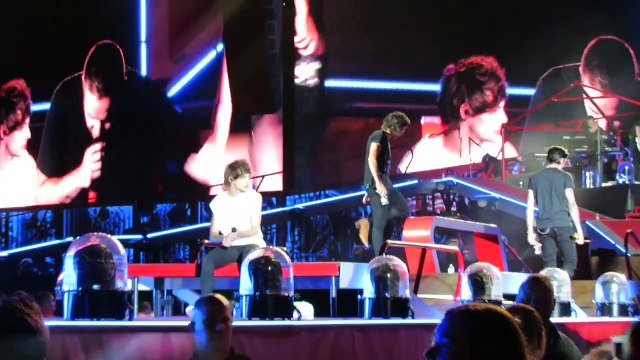 A two-minute long HD close-up of Louis Tomlinson - Boston - 8/7/14