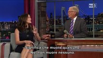 Jennifer Garner al David Letterman (sub ita)