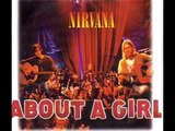 Nirvana - About A Girl (lyrics)