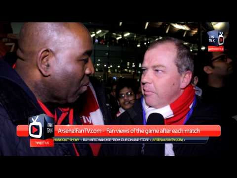 Arsenal 2 Tottenham 0 - Walcott Up Front Worked Today -  ArsenalFanTV.com