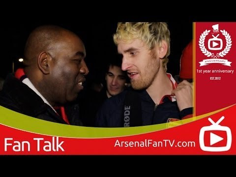 Arsenal 3 West Ham 1 - I Was Nervous At One Nil says Blondie - ArsenalFanTV.com