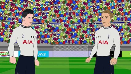 Chelsea vs Tottenham 2 0 2015 ~ Funny Cartoon ~ jose Mourinho Crazy Celebration Win Capita