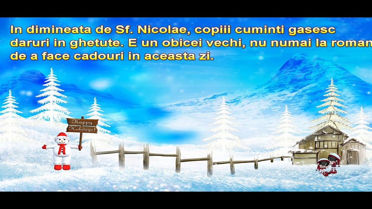 Povestea lui Mos Nicolae