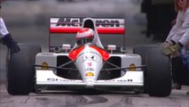 Jenson Button Drives Senna's McLaren #FOS