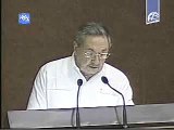 Raul Castro discurso en la asamblea nacional 2010 Presos Politicos