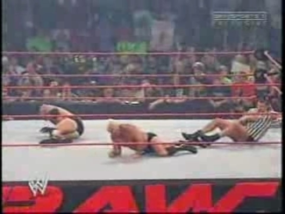 Goldberg Vs Flair referee Orton