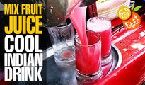 Mixed Fruit Juice | Orange,Pineapple,Pomegranate | Popular Indian Street Foods & Drinks