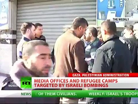 イスラエルがパレスチナ・ガザ地区のＲＴの事務所を空爆　#israel #gaza