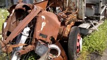Dennis F8 - Old Fire Engine Truck Abandoned in Scrap yard