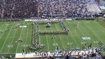 Purdue University Marching Band Pre-game show