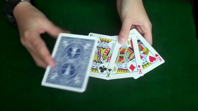 Card Changing Card Trick Revealed