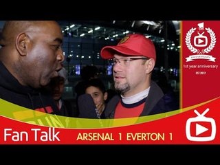 Arsenal FC 1 Everton 1 - Giroud Nearly Won It