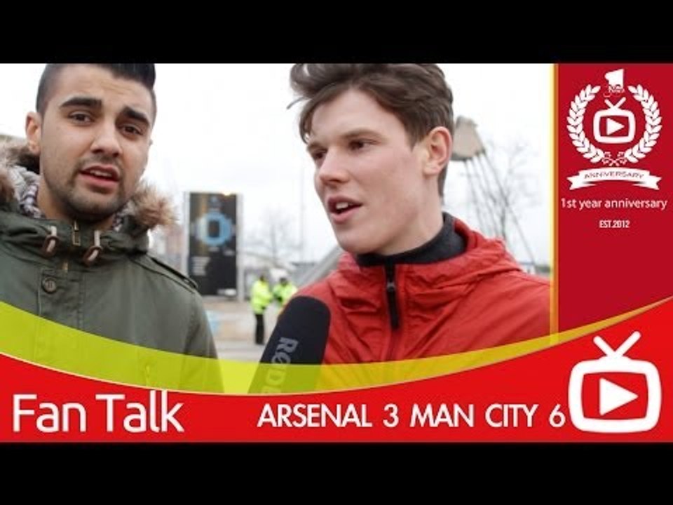 Arsenal FC 3 Man City 6 - The Only Positive Is We Scored 3 Goals
