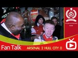 Arsenal FC 2 Hull City 0 - Fan Refuses To Give (Super Nick) Nicklas Bendtner Credit