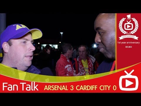 Arsenal FC 3 Cardiff City 0 - Aaron Ramsey Is The Best Player In The League