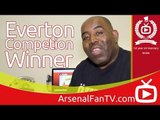 Arsenal v Everton Competition Winner Result. The AFTV Anniversary Competition.